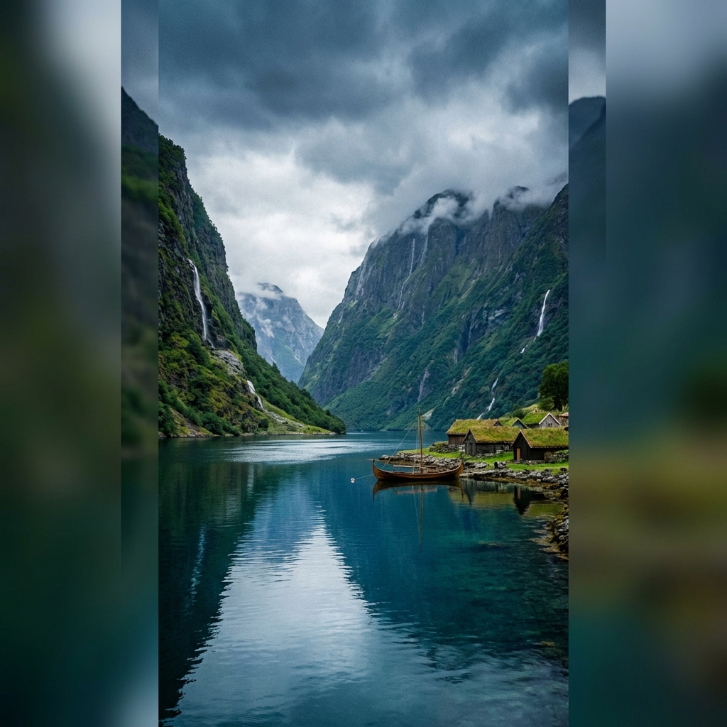 Nærøyfjorden, Norway